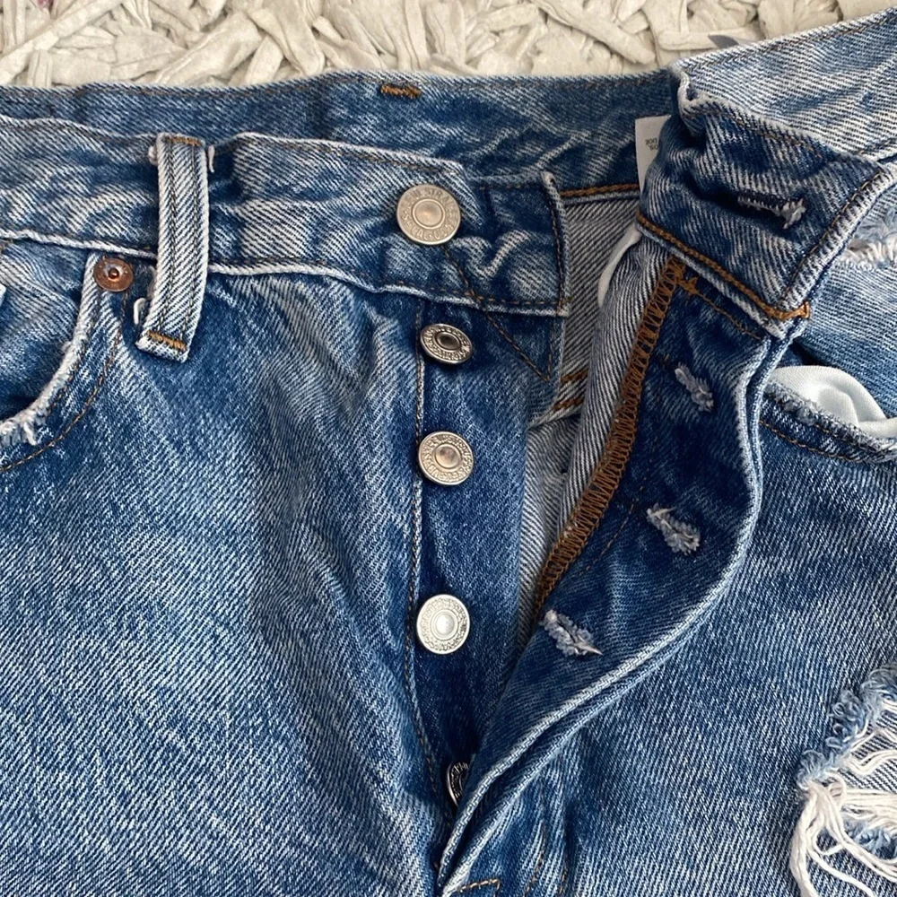 Levi’s Distressed Denim